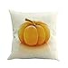 Produktbild serliy Halloween Kürbis Weich Taille Wurf Flauschige kissenbezüge kissenhüllen Spannbettlaken Hause sofakissenbezug günstige schöne Moderne Plüsch Hohe Qualität Polsterung Baumwolle bettwäsche