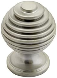 Beehive Kitchen & Bedroom Cabinet Knob Handle (Chrome/Brushed Nickel Finish)