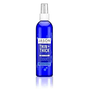 Jason Natural Cosmetics Thin-To-Thick Hair Spray, 8 Ounces