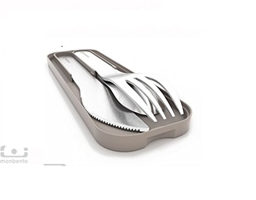 MB Pocket grey – The nomad cutlery set - 2