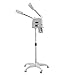 AceFox Professional 5in1 Hot Warm Cold Standing Facial Steamer with Ozone + Table LED Magnifying Lamp for Beauty Salon Spa