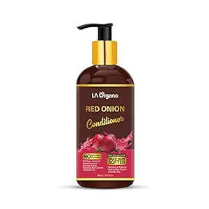 LA Organo Red Onion Hair Conditioner 300 ml, Hair Care Conditioner For Men & Women