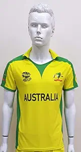 GENERIC Australia T20 World Cup 2021 Winning Jersey Half Sleeves