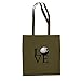 Produktbild Todesstern Love - Stofftasche / Beutel, Farbe: oliv