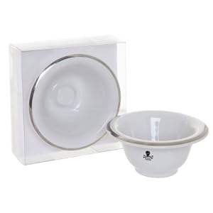 The Bluebeards Revenge Porcelain Shaving Bowl in Gift Box White - Image 4