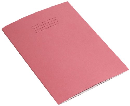 Rhino VEX681-25-0 - Paquete de 10 cuadernos para ejercicios A4, rosa