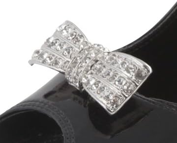 Shoellery Diamond Bow Decorative Shoe, Hat or Brooch Clips