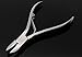 Teenxful Professional Large Stainless Steel Paronychia Nail Nippers Cutter Toenail Ingrown Nail Clippers