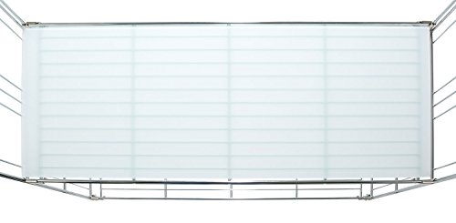 Milchglasplatte LOTTE 3, 85x38 cm