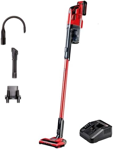 Einhell TE-SV 18 Li (1 x 4,0 Ah) Power X-Change (18 V, senza sacchetto, tecnologia ciclonica, modalità BOOST, sistema di filtrazione tripla, con batteria da 4,0 Ah e accessori)