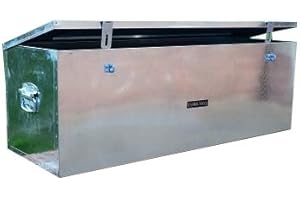 US.PRO-TOOLS US PRO JOB SITE BOX SAFE TACK CHEST TOOL BOX VAN TRUCK SECURITY GALVANIZED