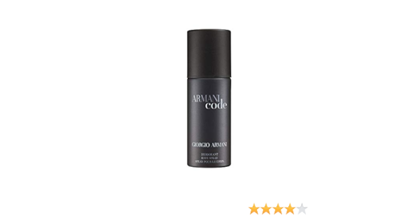 armani code deodorant spray