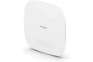 Netgear WAX615 WLAN Access Point PoE+ WiFi 6 (AX3000 Speed Dual-Band, WPA3, 802.11ax Mesh-fähig, 2.5G LAN, Lokal oder Insight Remote Management, PoE+ Powered - Netzteil optional)