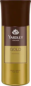 Yardley London Gold Deo Body Spray for Men, 150ml