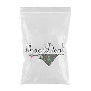 Droppedo Imported Christmas Pet Dog Detachable Triangle Collar Saliva Towel Green Tree L (64019078DI)