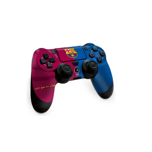 Preisvergleich Produktbild Official Football Merchandise Skin-Aufkleber für Playstation 4-Steuerung (unterschiedliche Designs für die einzelnen Vereine verfügbar) Barcelona FC PS4 Controller