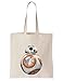 Produktbild PasTomka BB8 Robot Design Schultertasche Tote Bag