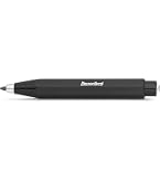 Kaweco SPECIAL S – Portamine 0,5 Mm In Alluminio Ottagonale, Meccanica Giapponese, 10,5 Cm, Nero Con Gomma, Per Disegno Tecnico
