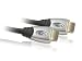 Produktbild HDGear HC0050-10 - HDMI Kabel mit Ethernet Kanal, beidseitiger HDMI-A Stecker aus Metall (10m) schwarz