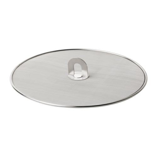 IKEA Spritzschutz STABIL Edelstahl Ø 33 cm