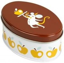 Blafre Mouse Oval Tin Box