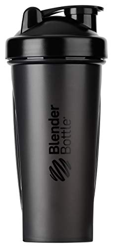 BlenderBottle Classic  Shaker | Shaker Protéine | Bouteille d'eau |Blenderball | 820ml - noir