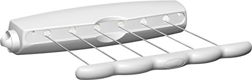 Gimi 1071706501002 Étendoir télescopique 21m, Autre, Multicolore, 46x24x58 cm