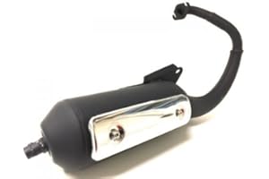 STREETPARTS24 Ersatz Auspuff passend für Peugeot Speedfight, TKR, Trekker, Vivacity, Zenith 50