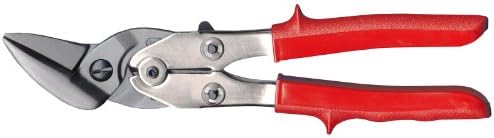 Connex COX243261 Left Cutting Ideal Sheet Metal Shears, Silver/Red, 260 mm