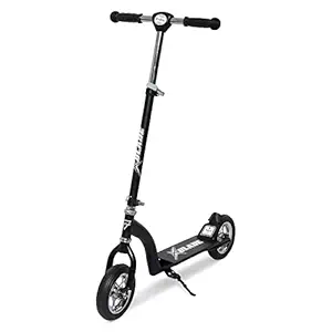 Fun Ride Kids Scooter, Xblade 2 Wheel Kick Scooters for Boys and Girls with Adjustable Height and Rear Suspension Brake 2 Wheels Skate Weight Capacity Upto 50 Kg, Ideal Baby Age 3 Years+ (Black)