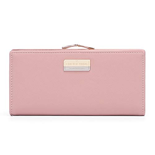 Preisvergleich Produktbild LWICDHJK Brieftasche Mode Frauen Lange Kupplung Brieftaschen Mit Clip Handytasche Kartenhalter Damen Geldbörse Weiblichen Geldbörse Clam
