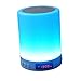 Produktbild Nachtlicht Bluetooth-Lautsprecher, Tragbare Farbe Ändern Wecker Drahtlose Lautsprecher LED-Nachttischlampe Dimmbares Warmes Licht, Party, Schlafzimmer, Im Freien