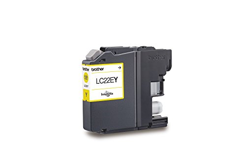Brother LC-22EY,Yellow,Original Tintenpatrone für Brother MFC-J5920DW