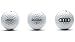 Produktbild Original Audi Golfbälle Golf Bälle TaylorMade Burner Golfball 3er Set