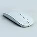 Produktbild wo de shubiao Kabellose Maus Mini Maus kabellos Wireless MouseDrahtlose Maus Systemmaus Bluetooth-Funkmaus tragbare elektrische optische Maus, weiß