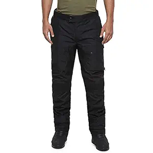 Royal Enfield Men's Universal TSO KAR Riding Trousers (TRSS20R03_Black_34