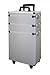 COMAIR – Silver Aluminium Case on Wheels Hairdressing Hairdresser Silver Aluminium Case on Wheels