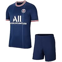 Teky PSG Messi Football Jersey Set for Mens & Boys