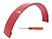 Produktbild Replacement Headband Rubber Cushion Pad Repair Parts For Beats by Dr. Dre Solo HD On-Ear Headphones (Rot)