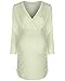 The Essential One - Maternity Nursing Top Bodycon - Lemon - EOM151