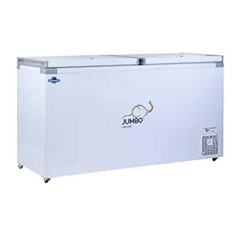 ROCKWELL SFR550DDU - Hard Top freezer,563 Litres Heavy Duty, 3 years Warranty On Compressor, Low power Consumption, Double Door, White