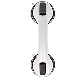 2018 Upgrade Suction Grab Bar Rail - Bathroom Support Handle Handrail - Portable Support Safety Grip Grab Handle with Suction Cup Fitting and Rapid Release for Bathrooms, Children and The Elderly (1)