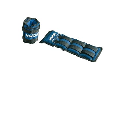 Kwon 4080230 Lestes pour poignets ou chevilles 5 kg Bleu