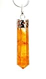 citrino amarillo Colgante de cristal de citrino