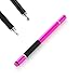 Produktbild Präziser Eingabestift & Kugelschreiber für Tablet und Smartphone, Handy Stylus mit Disk für Kapazitive Touchscreen, Apple Samsung Lenovo (pink)
