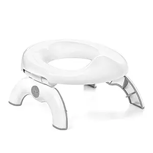 Crevizon Children Potty Seat 2 in 1 Portable Travel Car Baby Potty Training Kids Non-Slip Foldable Toilet Seat for Outdoor Kids (1 to 5 Years Toilet Seats)