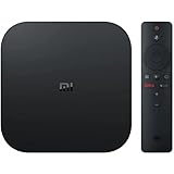 Xiaomi Mi Box S (EU Version) 4K Ultra HD Media Player mit Google Assistent Fernbedienung, Bluetooth,HDMI) 4K HDR, Dolby Audio