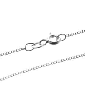 Bella Carina Kinder Panzerkette 36 cm Länge 1 mm Stärke 925 Sterling Silber