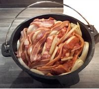 DO4.5 Dutch Oven Topf, Gusseisen Kochtopf, Gusstopf - 3