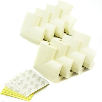 KF Baby Table Corner Guard, White, 8pc
